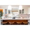 Z-Lite Weston Pendant, 6-Light, 24 In.W x 24 In.H, Brushed Nickel/White Linen 3501P24-BN - alternate 4